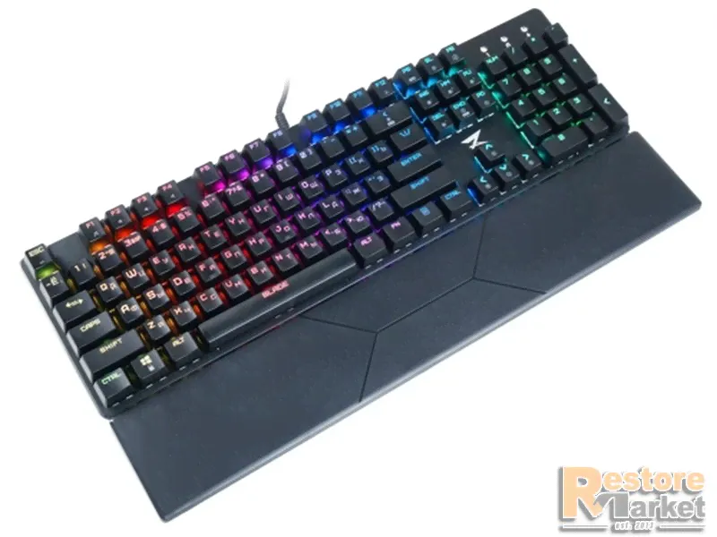 Клавиатура проводная ZET Gaming Blade (Kailh Red) черная {витринная}-0