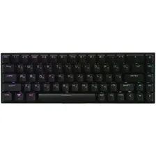 Клавиатура беспроводная ZET GAMING Immortality mini ZG-FL-IM68RedBox-ABS-B-WL , механическая Kailh Box Red, клавиш - 68, Bluetooth, радиоканал, черная