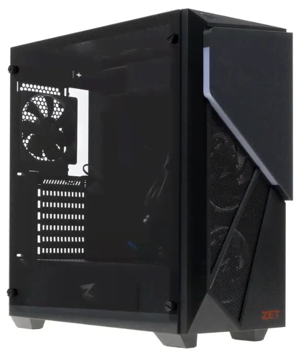 Корпус ZET GAMING RARE H1 BLACK