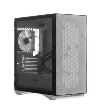 Корпус ZET GAMING Rare Minicase MS3 WG белый
