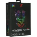 Мышь проводная ZET GAMING Ironside Flash черный